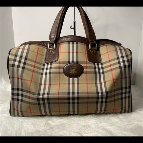 burberry luggage bag price|vintage Burberry luggage.